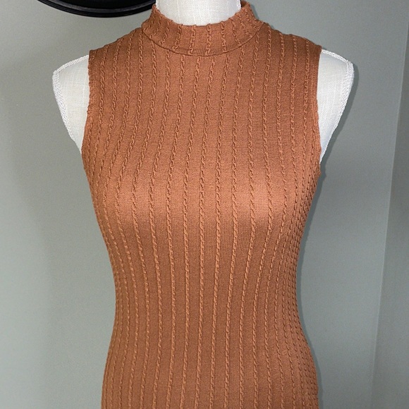 Bodysuit -Women’s camel color sleeveless Shein brand. Only worn once. - Picture 1 of 7